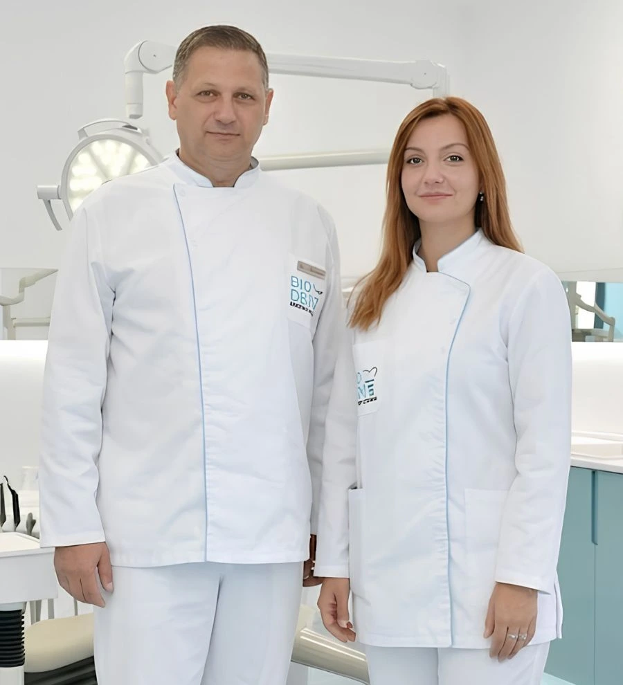 Dr.ssa Luela e Dr. Alushi